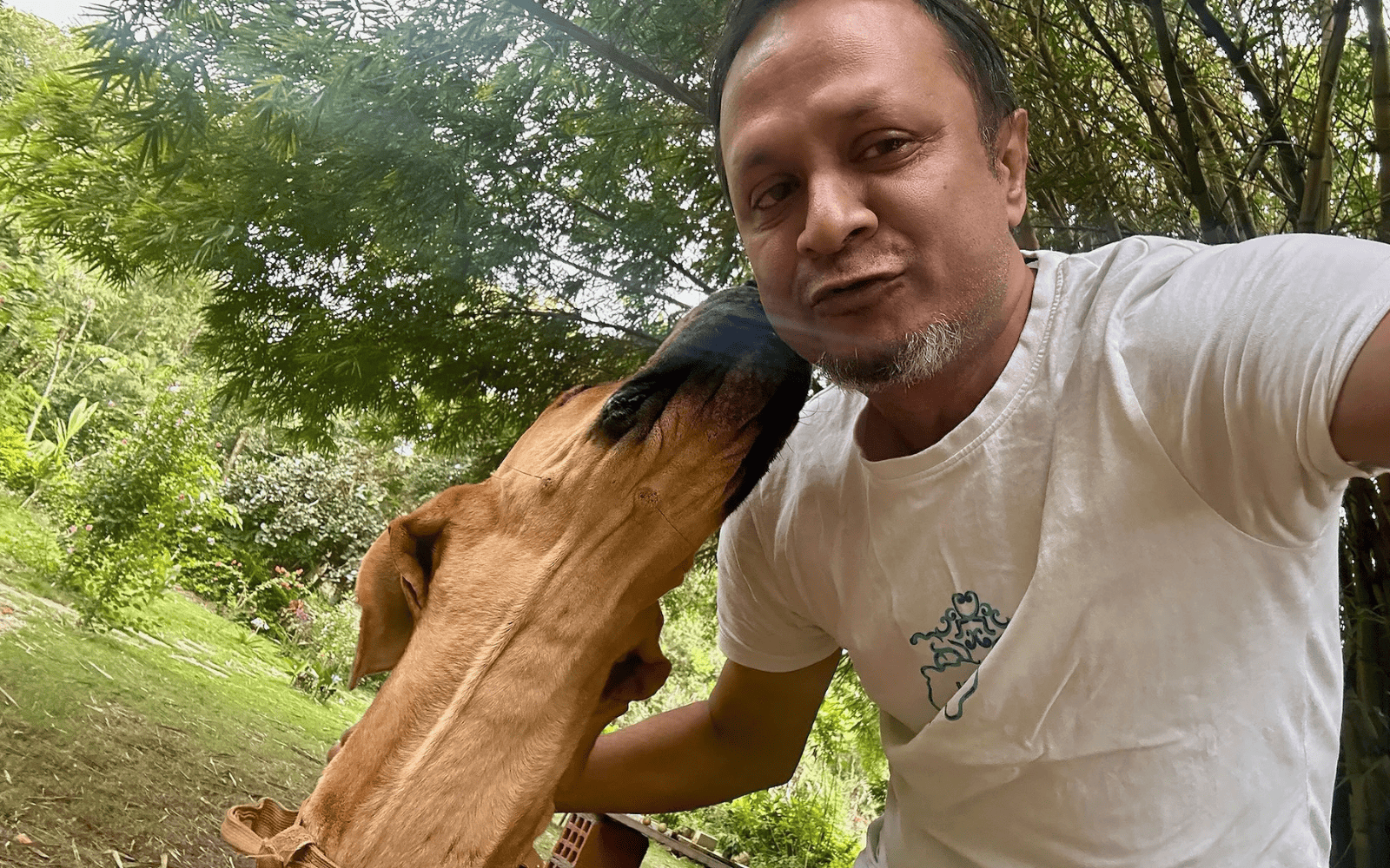 Rahul Jauhari, co-founder of Earthness at the farm